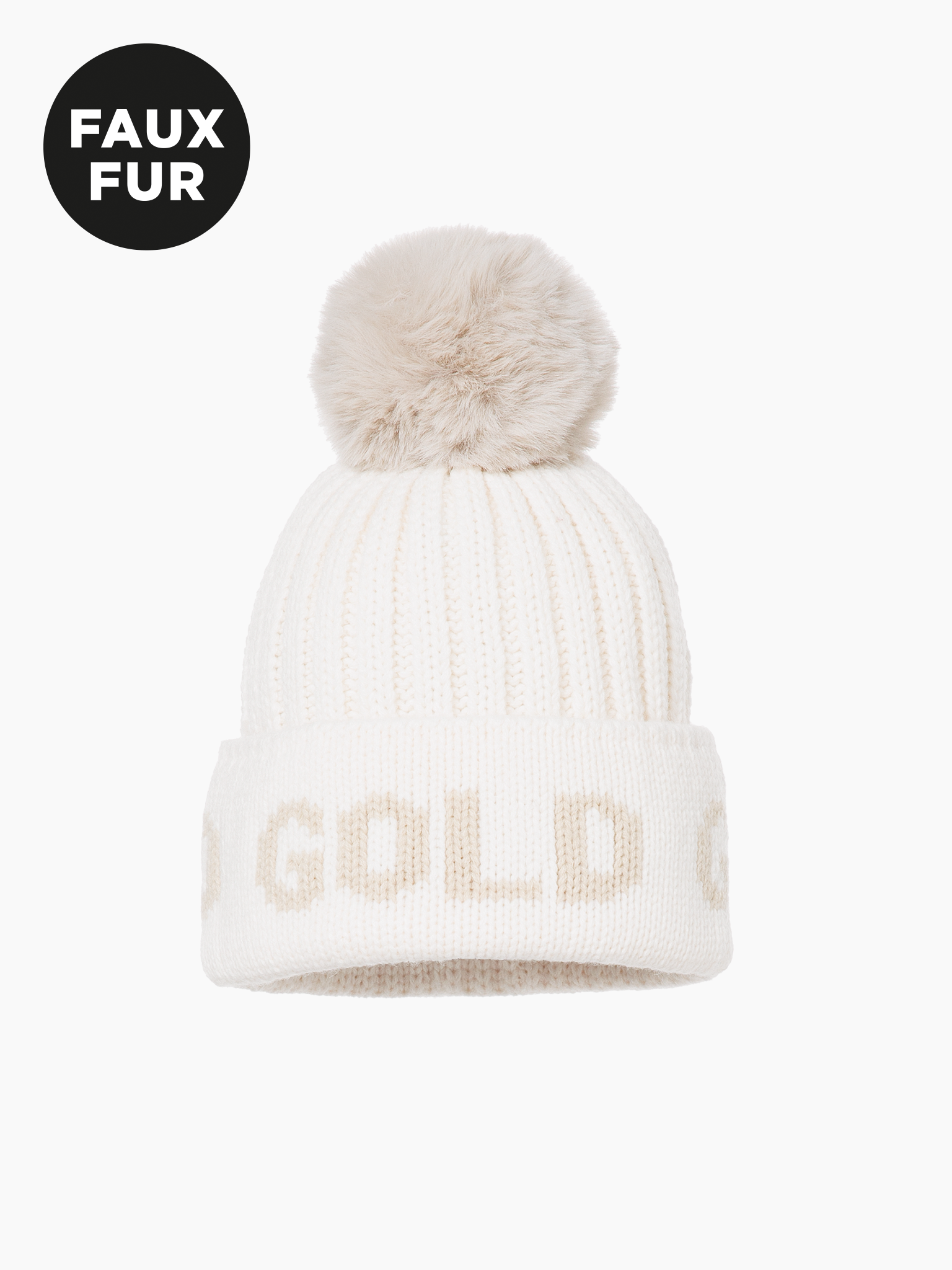 Goldbergh čiapka Hodd Beanie cream Velikost: ONE