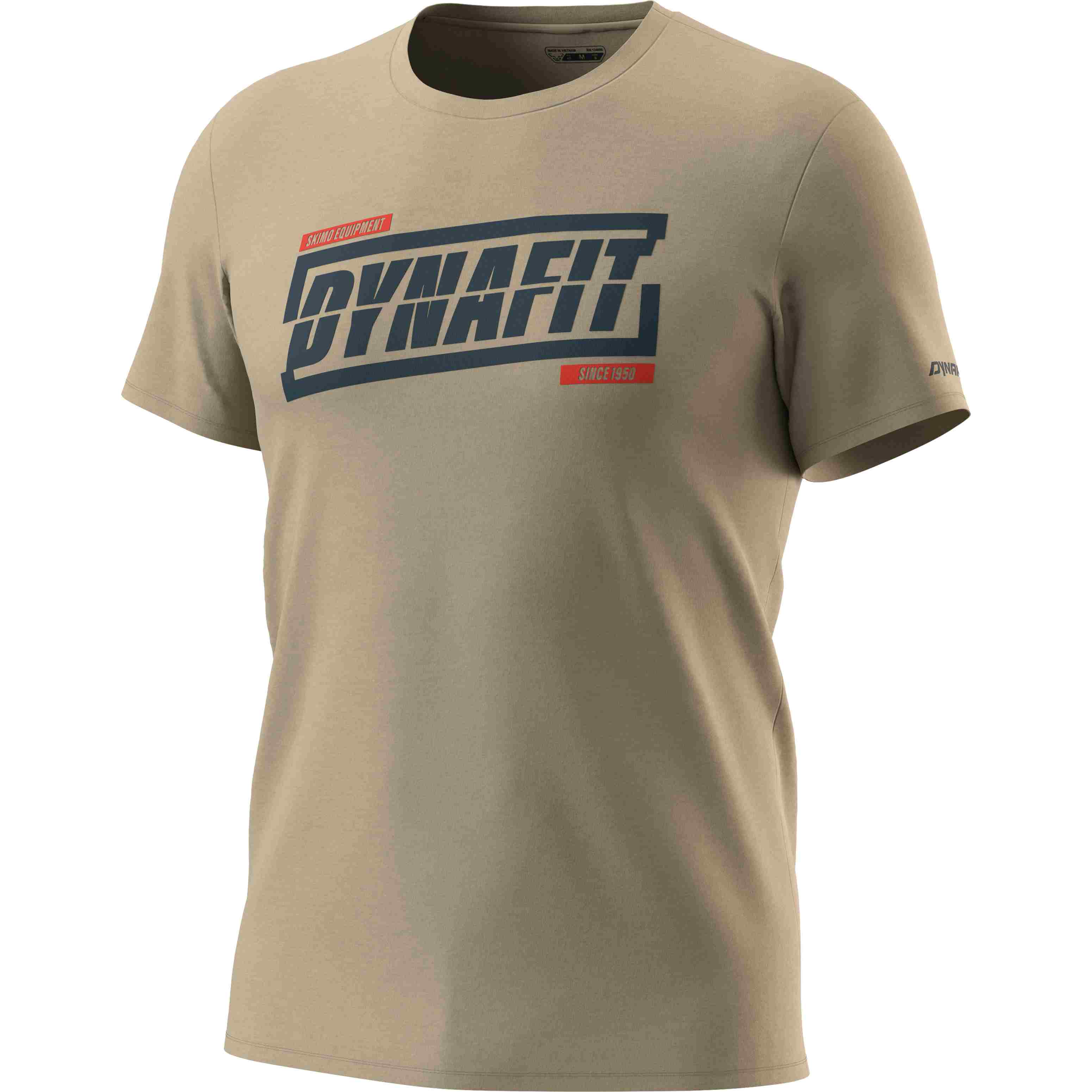 Dynafit tričko Graphic Co M S/S rock khaki Velikost: M