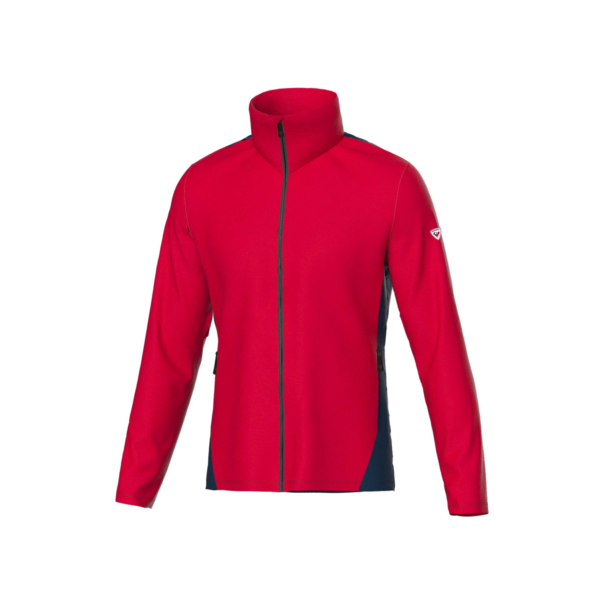 Rossignol mikina Cieloalto Fleece Fz sports red Velikost: L