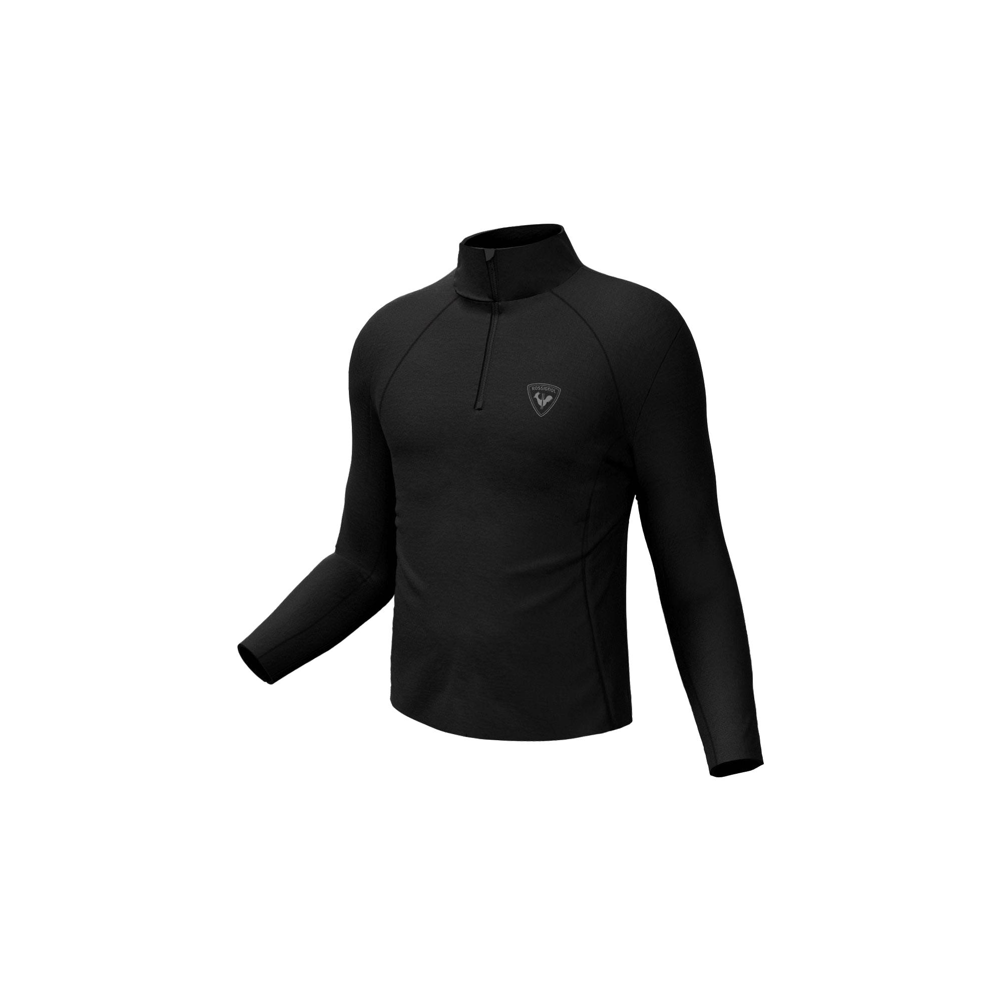 Rossignol rolák Classique 1/2 Zip black Velikost: M