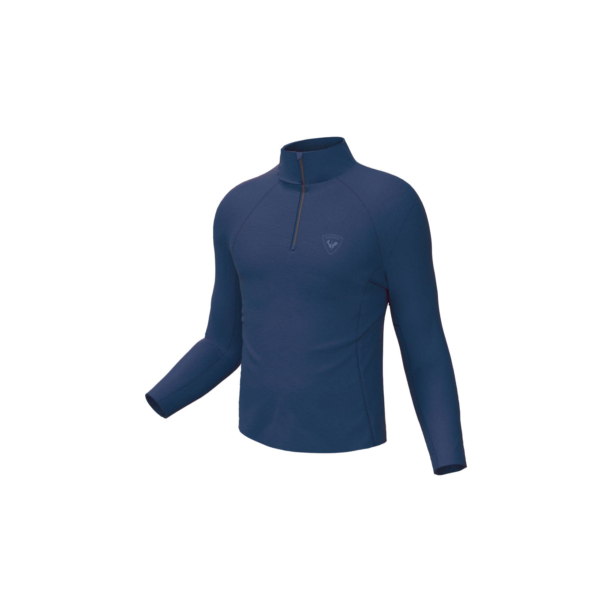 Rossignol rolák Classique 1/2 Zip dark navy Velikost: M
