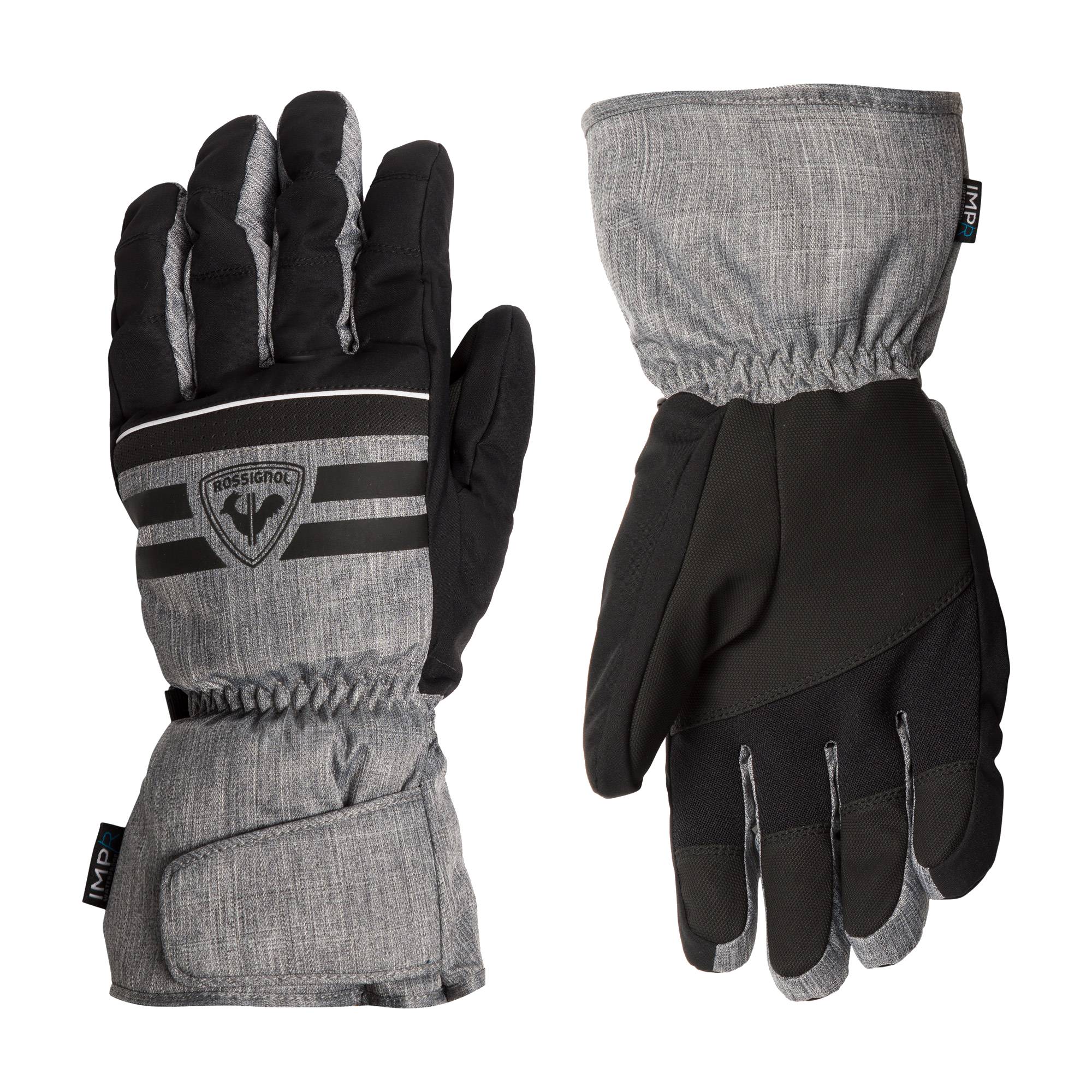 Rossignol rukavice Tech Impr heather grey Velikost: L