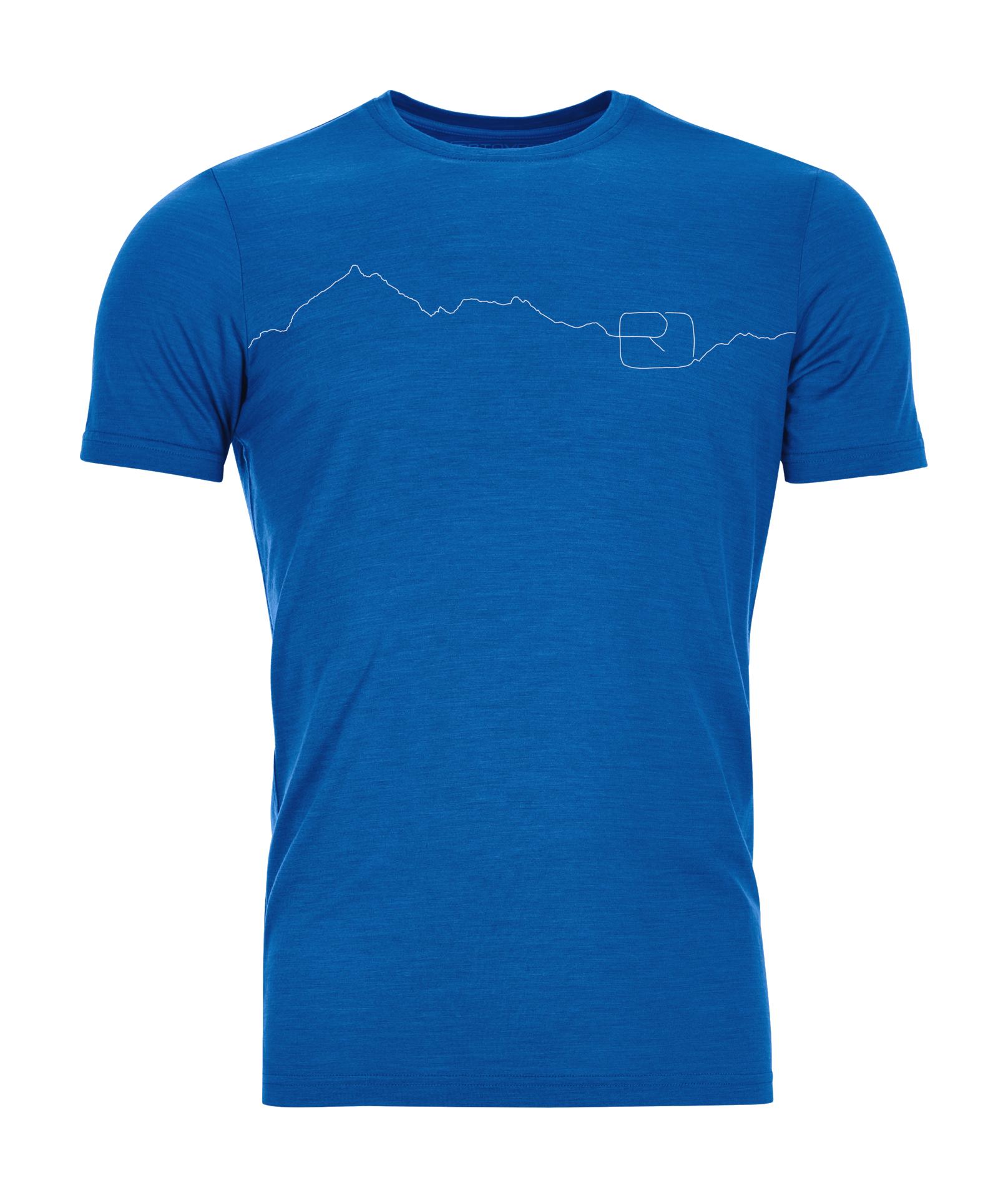 Ortovox tričko 150 Cool Mountain T-shirt blue note Velikost: L