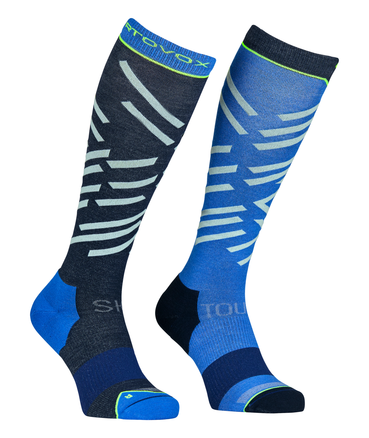 Ortovox ponožky Ski Tour Long Socks M deep ocean Velikost: 42-44