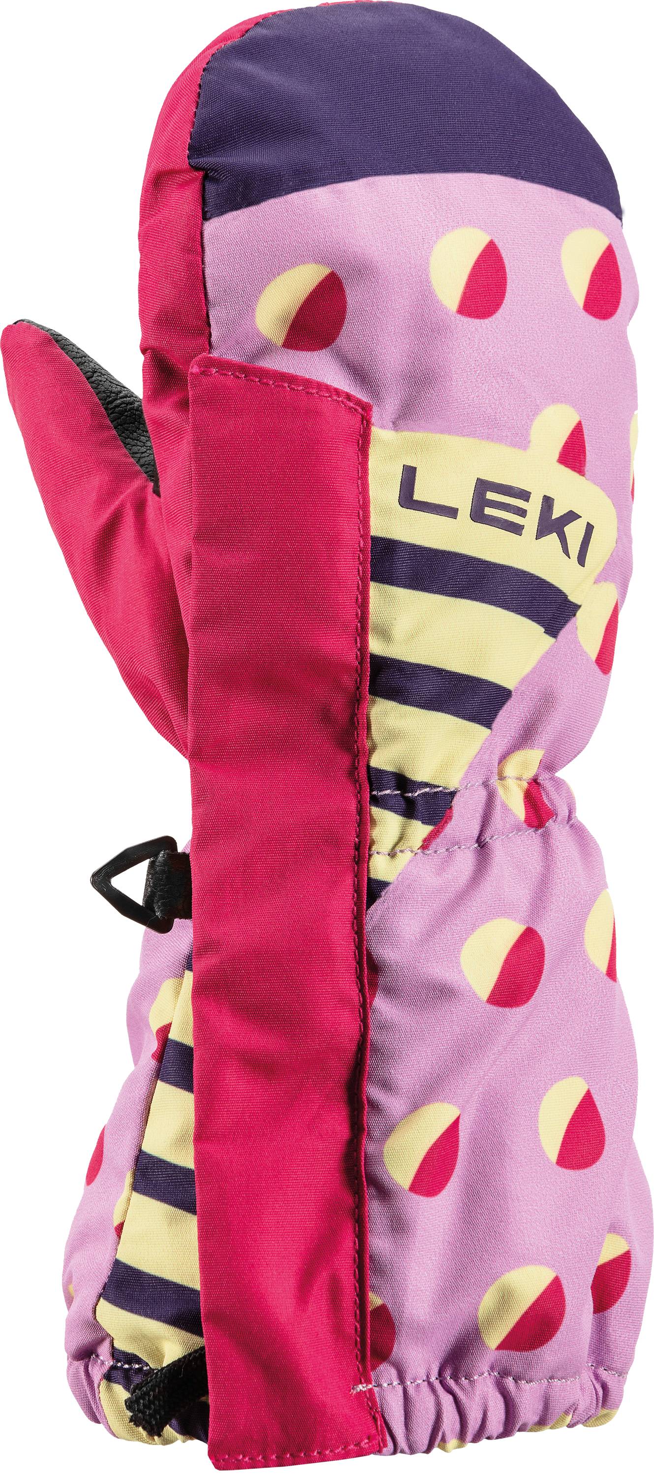 Leki rukavice Little Paw Mitt Long orchid berry Velikost: 4