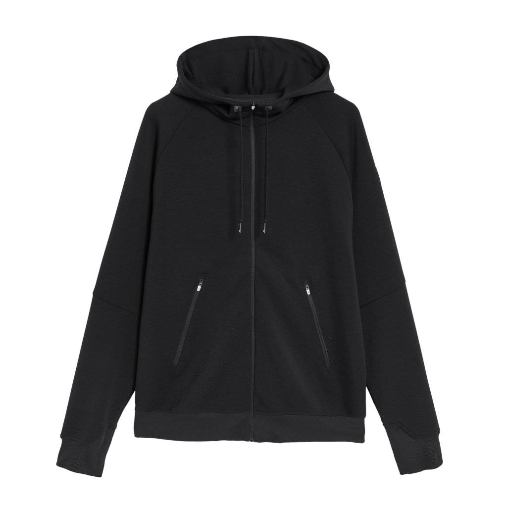 On Running mikina Zipped Hoodie black Velikost: M