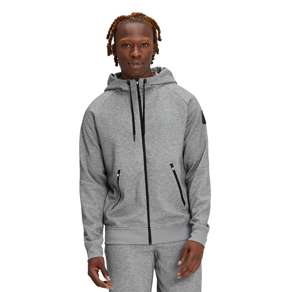 On Running mikina Zipped Hoodie M grey Velikost: M