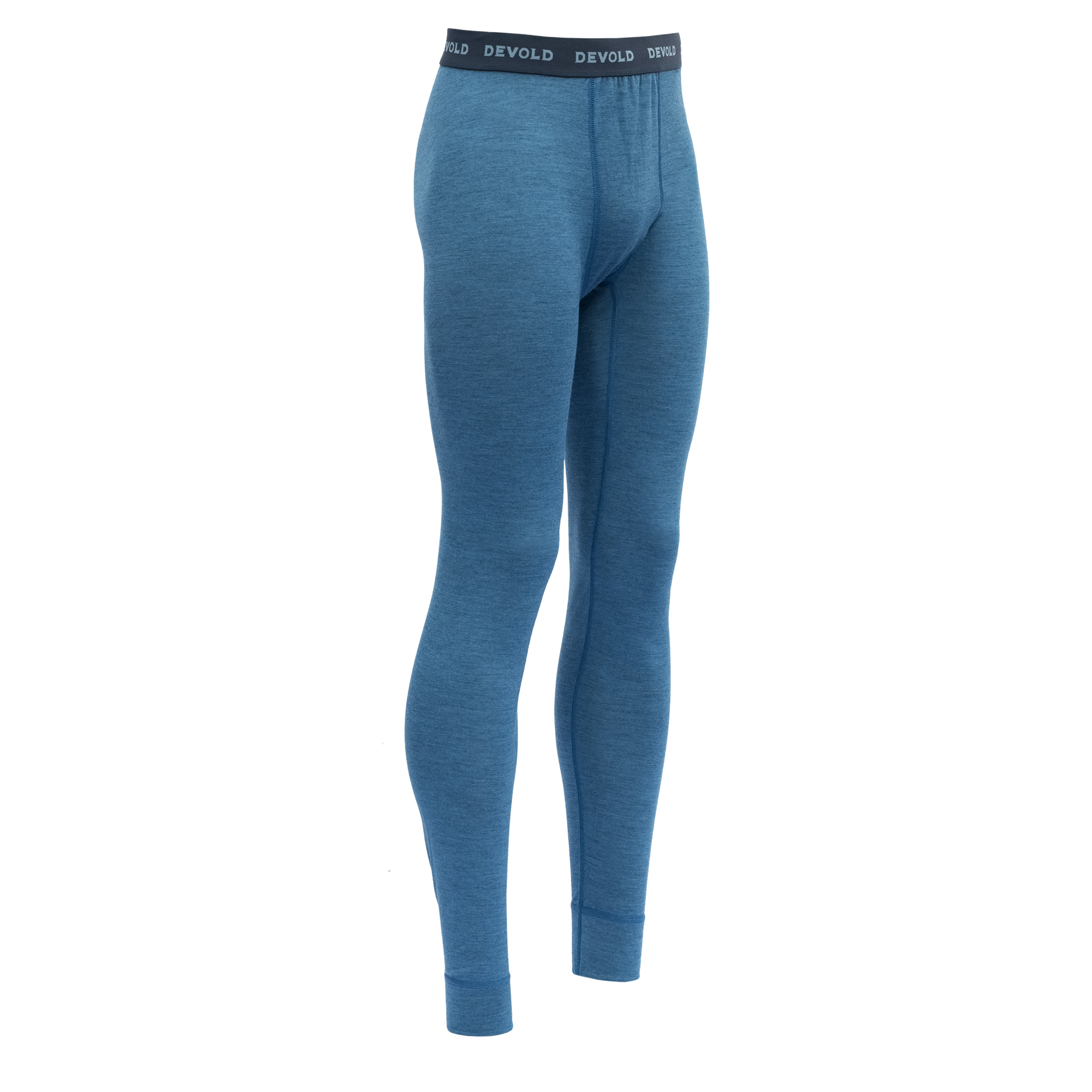 Devold nohavice Breeze Merino 150 Longs blue melange Velikost: L