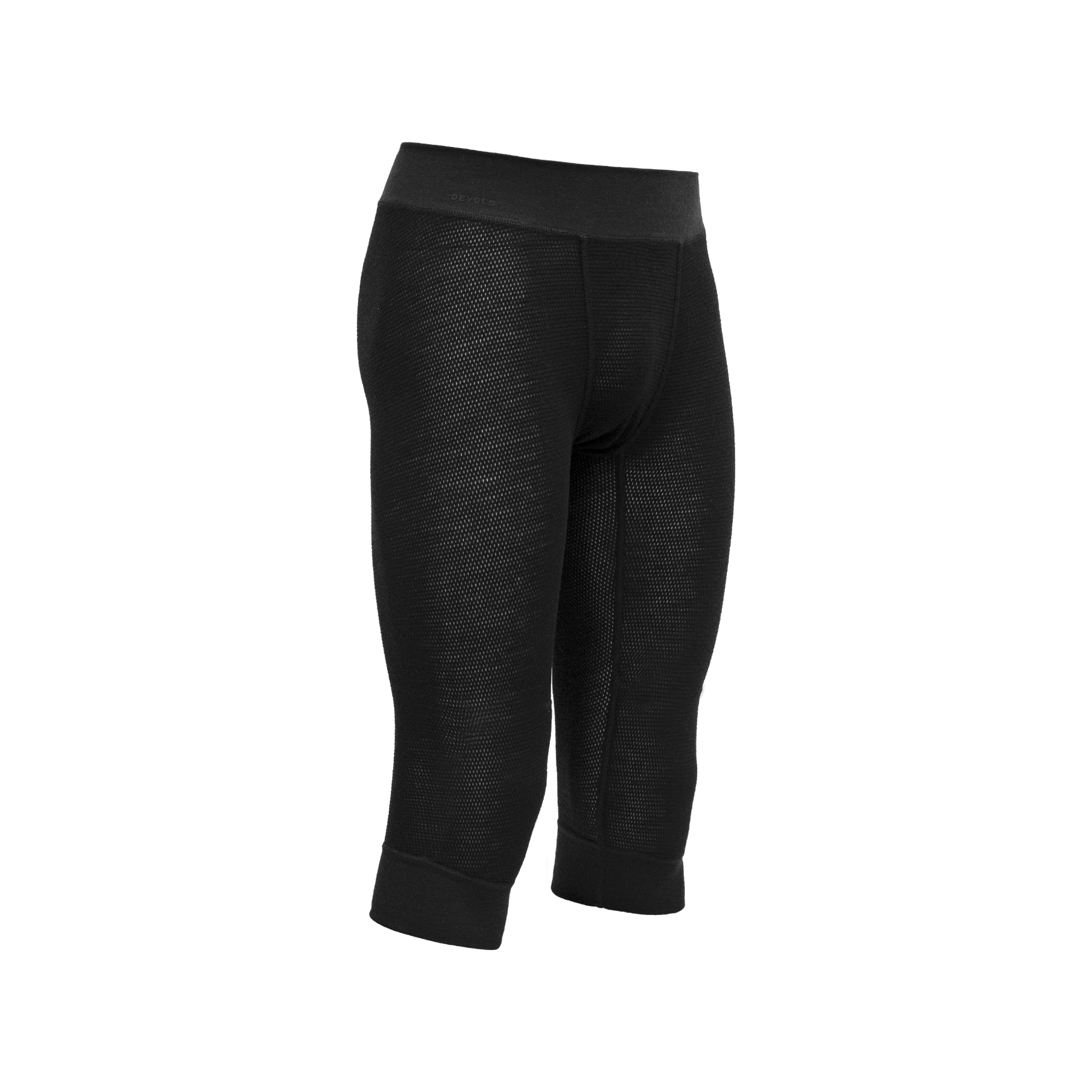 Devold nohavice Wool Mesh 190 3/4 Longs caviar Velikost: L