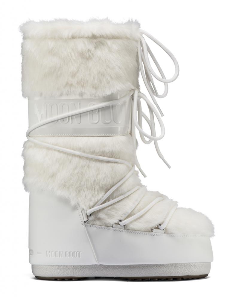 Moon Boot snehule Icon Faux Fur optial white Velikost: 39-41