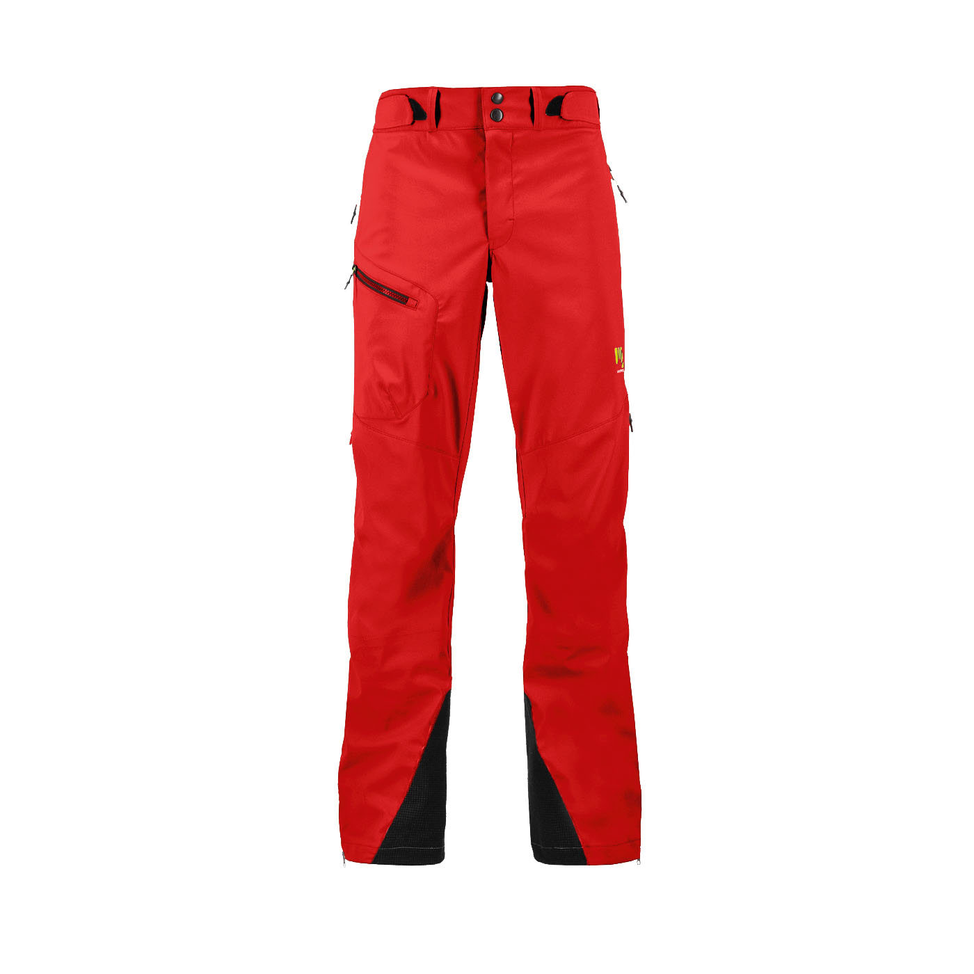 Karpos nohavice Palu Evo fiery red Velikost: L