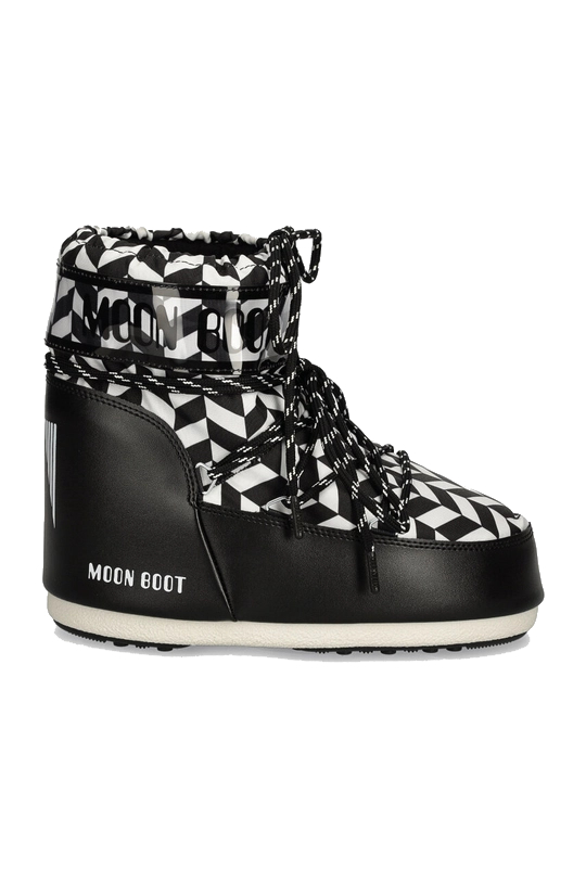 Moon Boot snehule Icon Low Optical black white Velikost: 36-38
