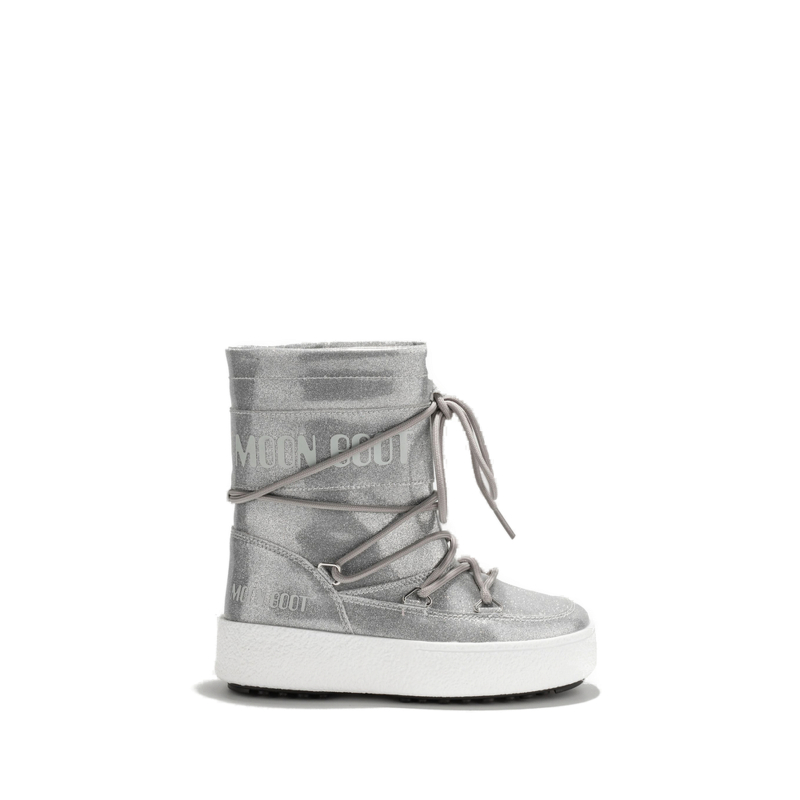 Moon Boot snehule Jtrack Tube Glitter Jr silver Velikost: 29