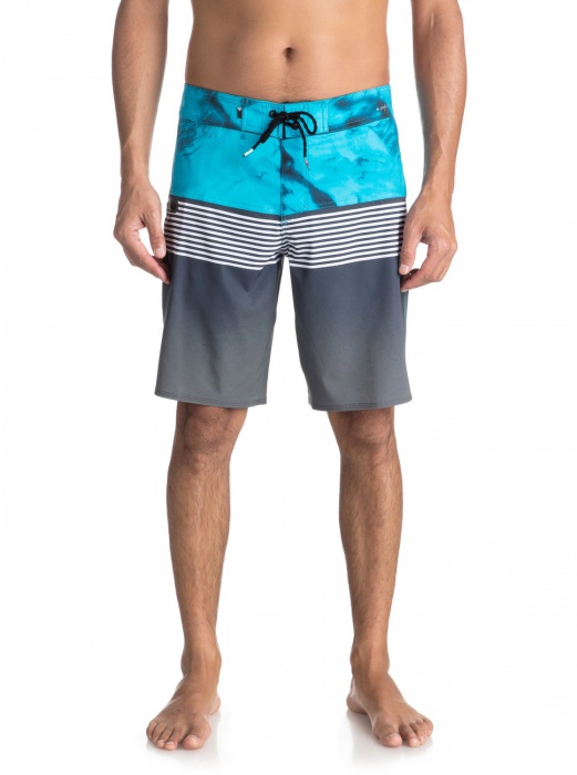 Quiksilver - šortky B HIGHLINE LAVA DIVISION 19 black Velikost: 33
