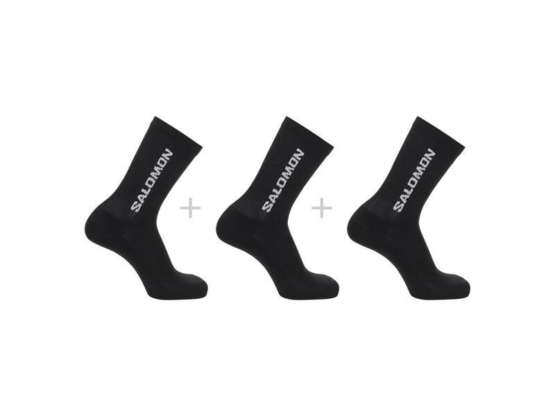 Salomon ponožky Everyday Crew 3-Pack black Velikost: XL