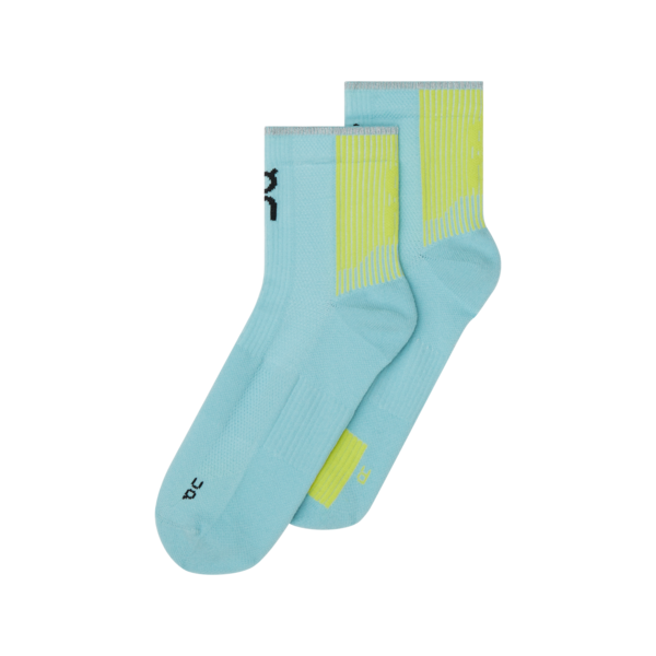 On ponožky Performance Run Sock Mid wash lime Velikost: L