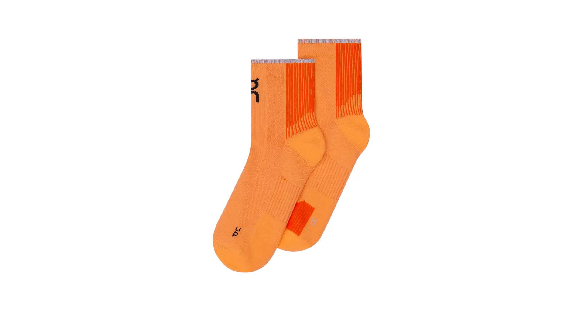 On ponožky Performance Run Sock Mid tangerine/flame Velikost: L