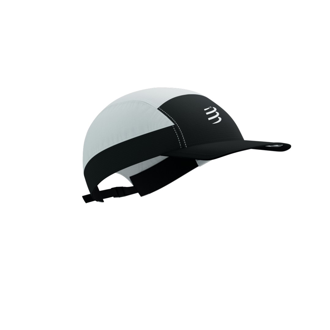 Compressport šiltovka 5 Panel Light Cap white black Velikost: UNI