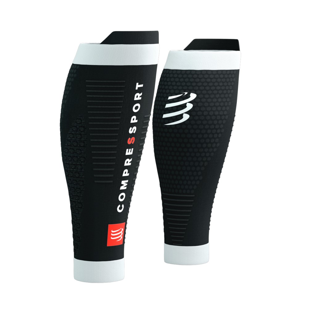 Compressport návleky R2 3.0 black white Velikost: T4