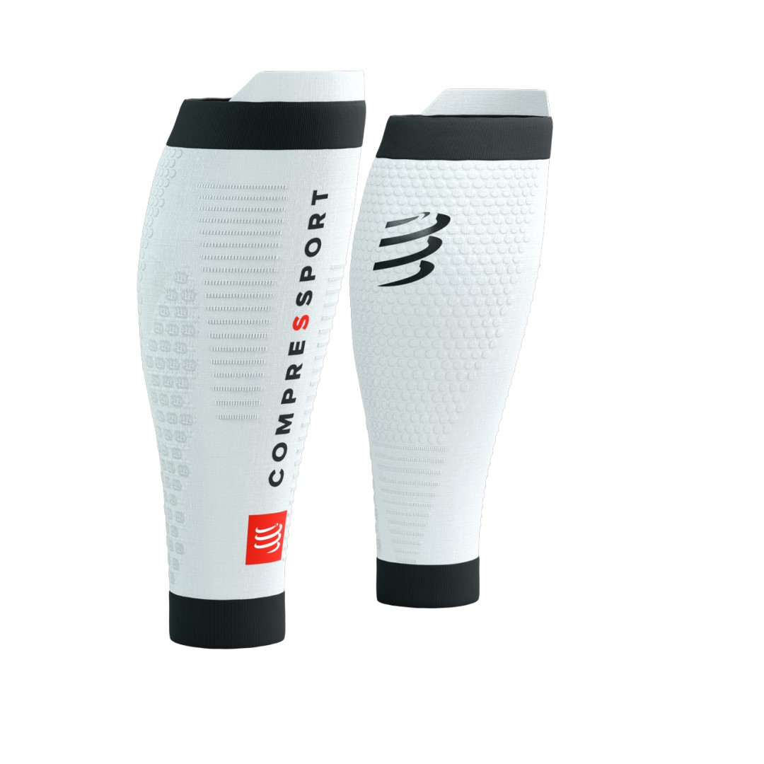 Compressport návleky R2 3.0 white black Velikost: T4