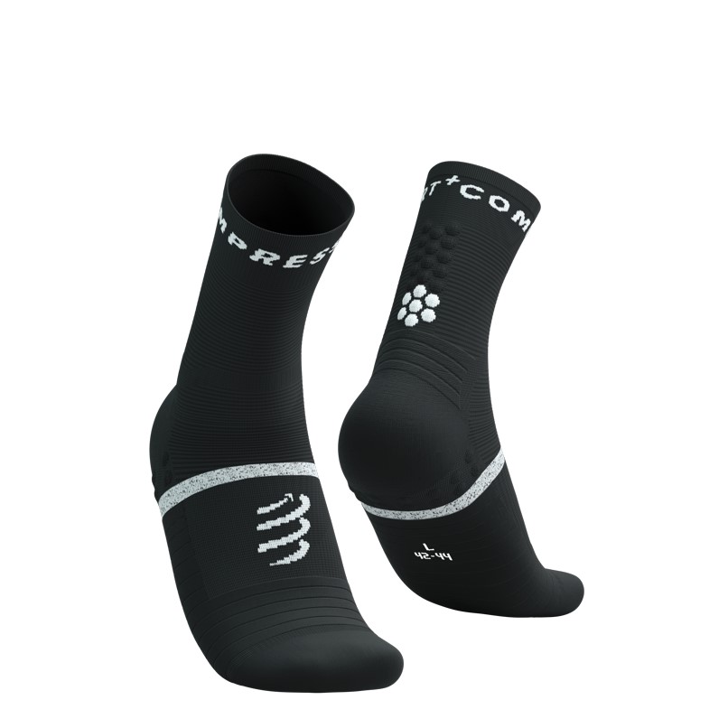 Compressport ponožky Pro Marathon Socks V2.0 black white Velikost: T1