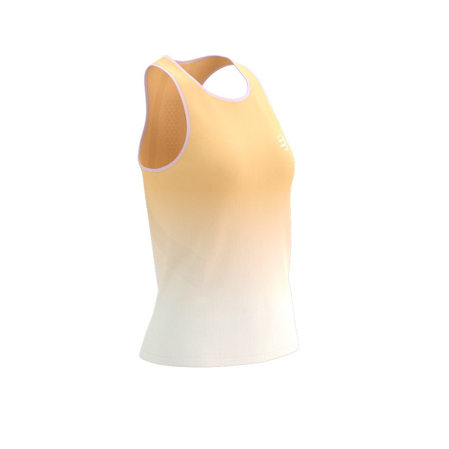 Compressport tielko Performance Singlet W buff orange Velikost: M