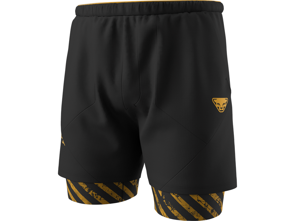 Dynafit šortky Trail 2In1 M black out tobacco Velikost: L