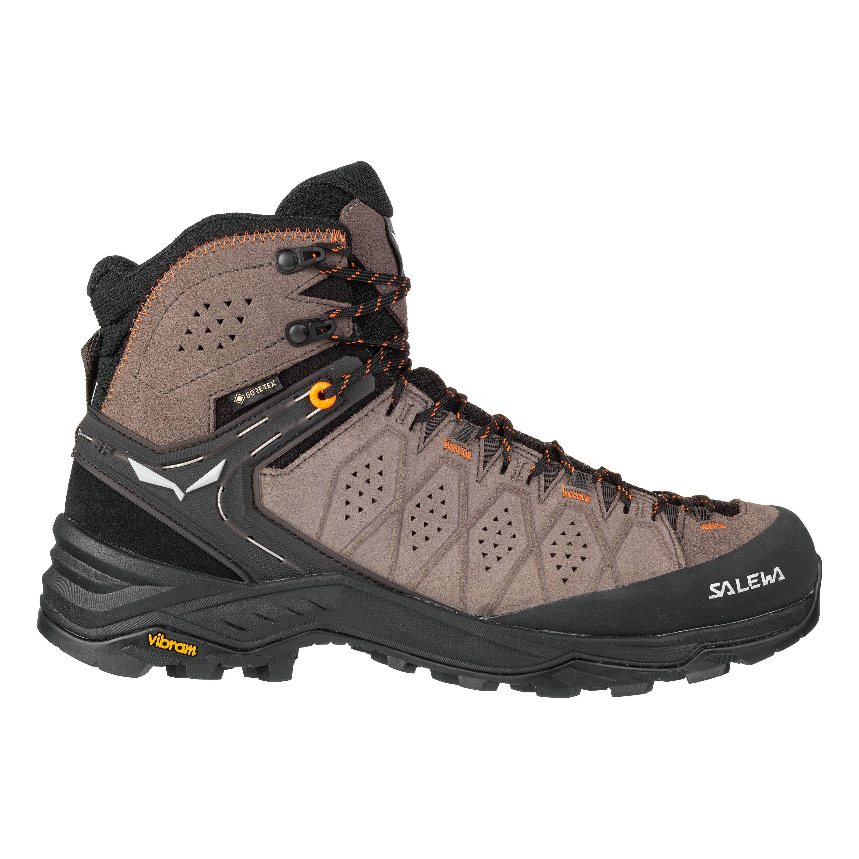 Salewa obuv Alp Trainer 2 Mid Gtx M wallnut fluo orange Veľkosť EU: 44,5