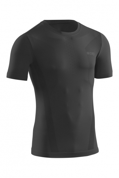 CEP tričko Cold Weather Base KR black Velikost: L