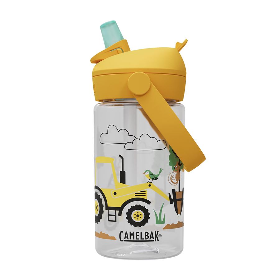 Camelbak fľaša Thrive Flip Straw Kids 0,4l tractors and trees Velikost: 400ML