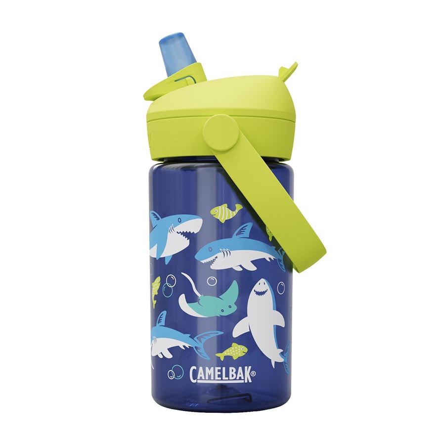 Camelbak fľaša Thrive Flip Straw Kids 0,4l shark and rays Velikost: 400ML