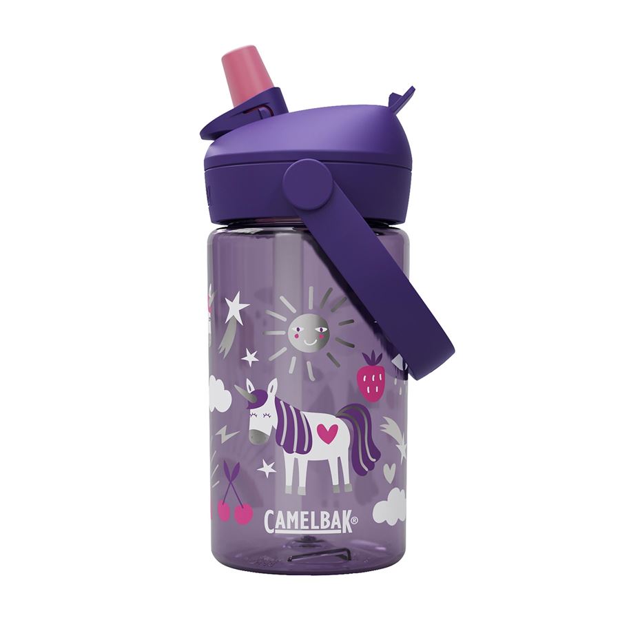 Camelbak fľaša Thrive Flip Straw Kids 0,4l unicorn party Velikost: 400ML