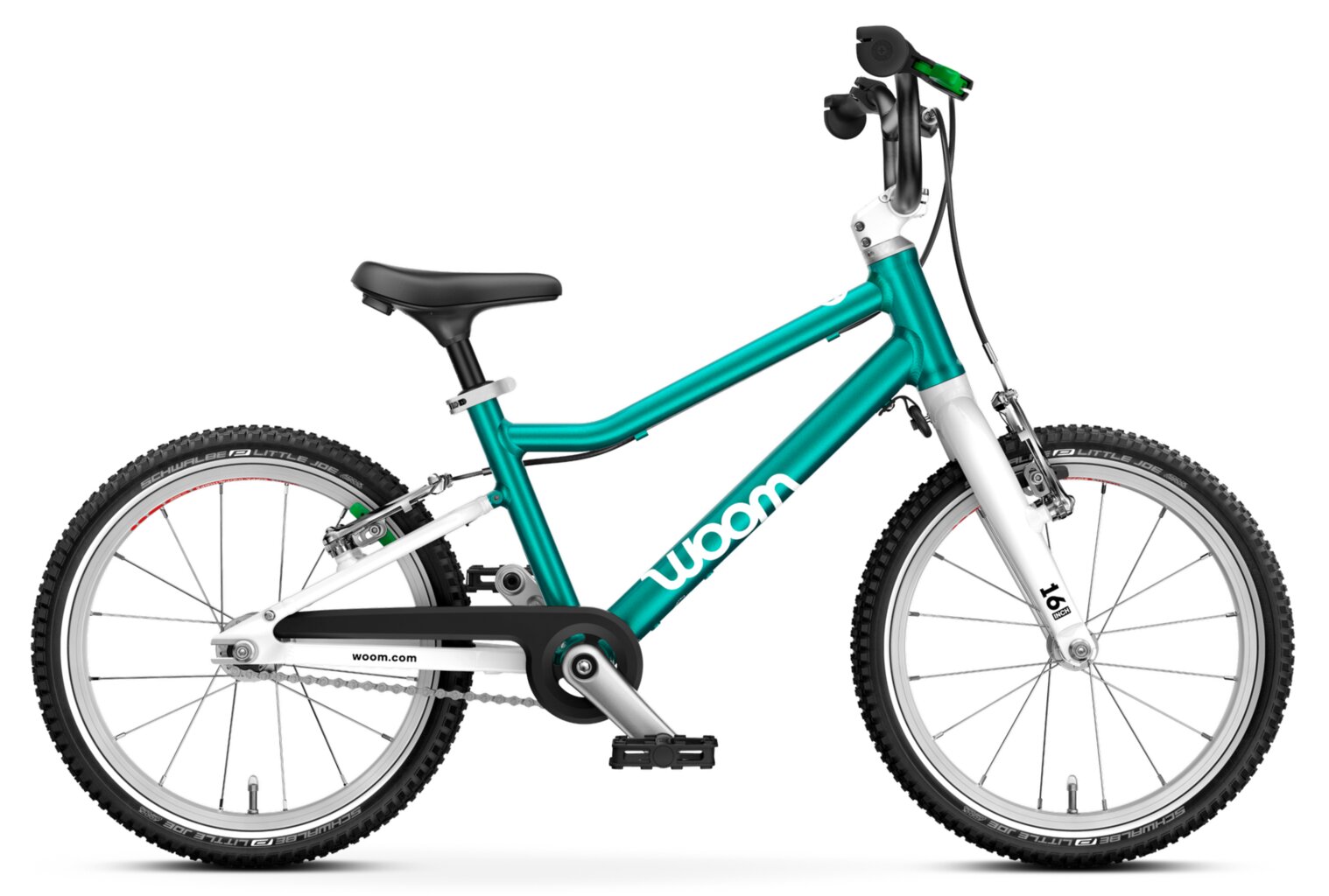 bicykel Woom 3 Automagic Go metallic petrol Velikost: 16