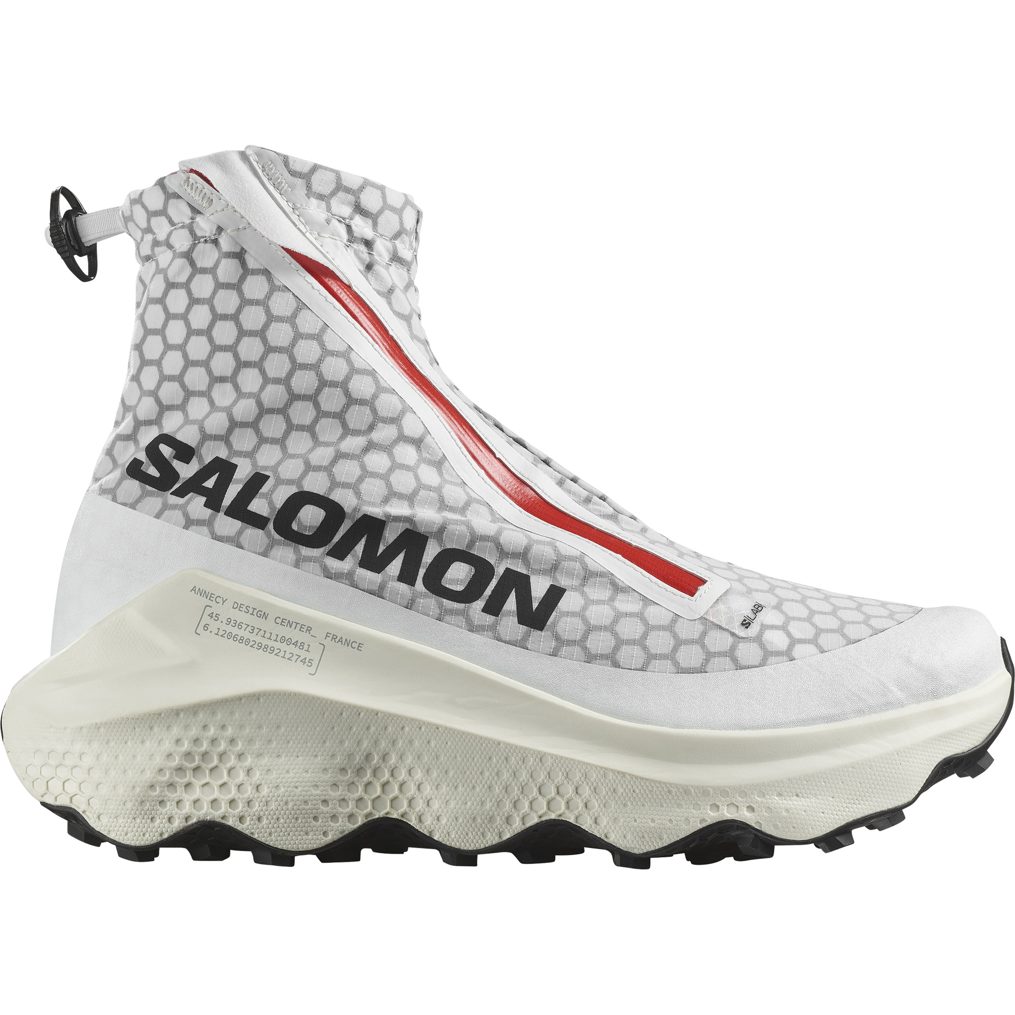 Salomon obuv S/Lab Ultra Dust white-fiery red-vanilla ice Veľkosť EU: 39 1/3