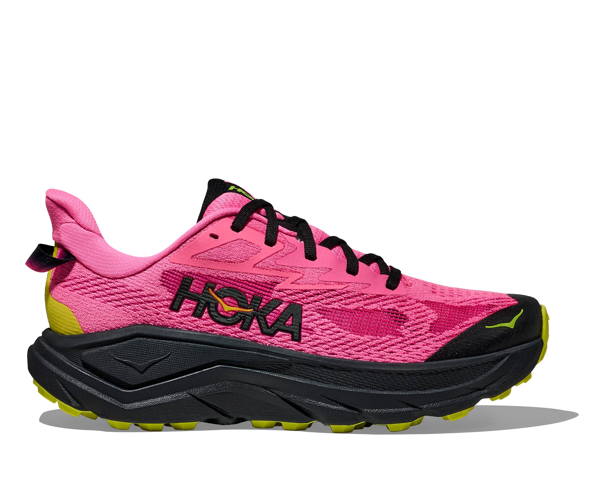 Hoka One One obuv Challenger 8 W neon rose - black Veľkosť EU: 42 2/3