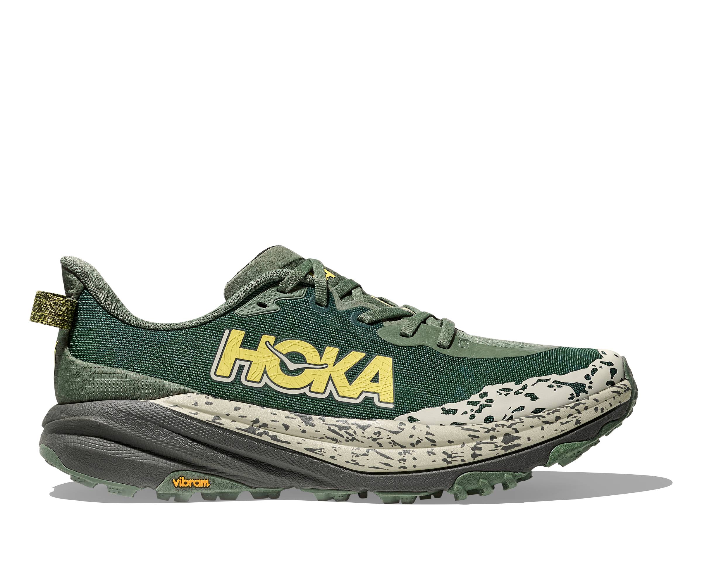 Hoka One One obuv Speedgoat 6 M fern asphalt grey Veľkosť EU: 44