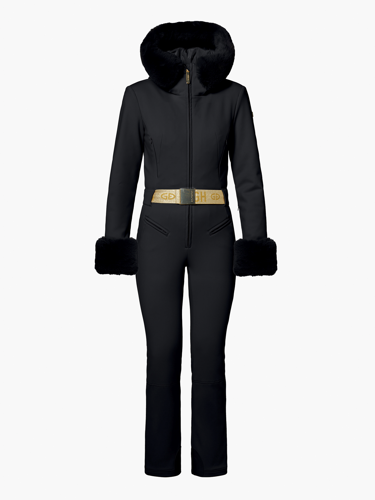 Goldbergh overal Vita Ski Suit Faux Border black Velikost: 38
