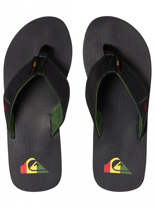 Quiksilver - šlapky MOLOKAI ABYSS green/black/green Velikost: 40
