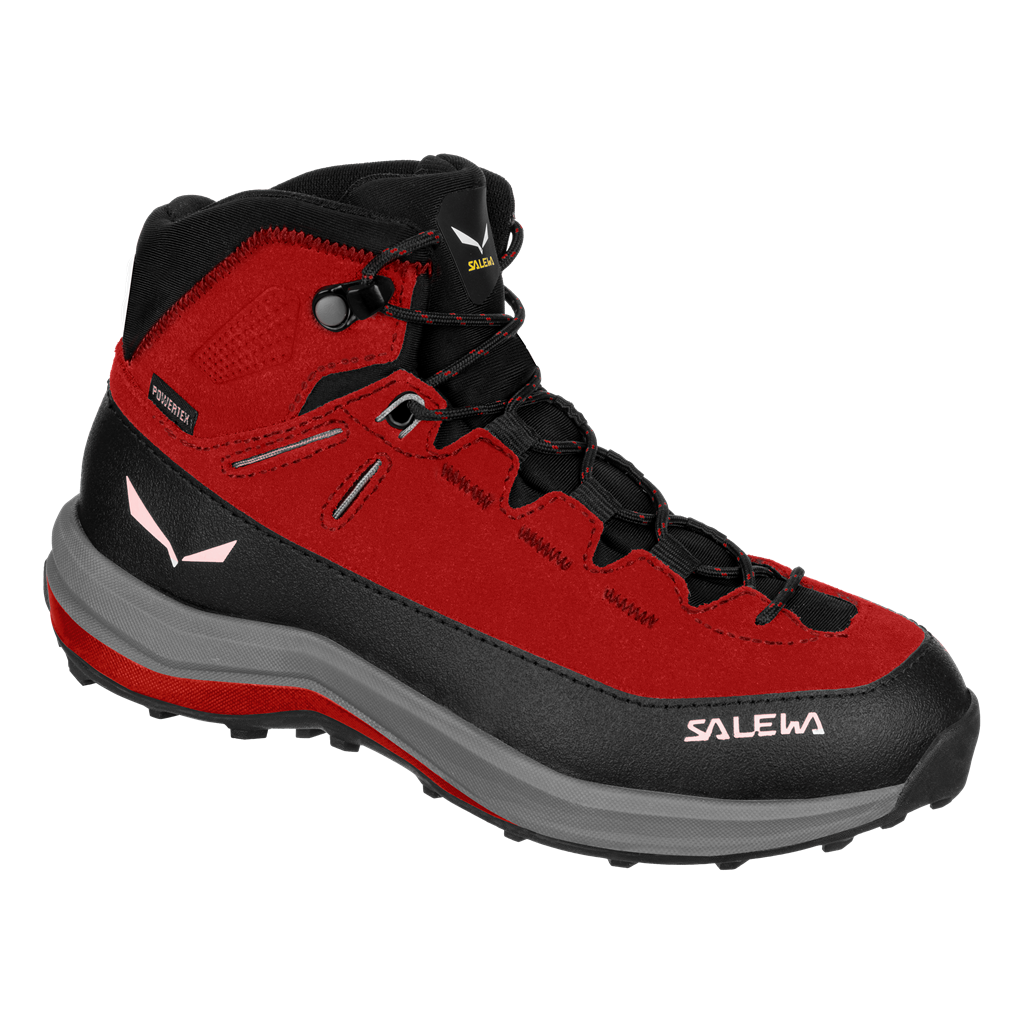Salewa obuv Mtn Trainer 2 Mid Ptx K flame-flame Velikost: 33