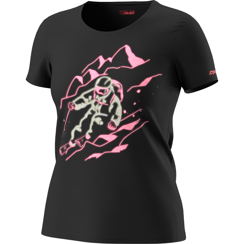 Dynafit tričko Blacklight Co T-Shirt W black out Velikost: L