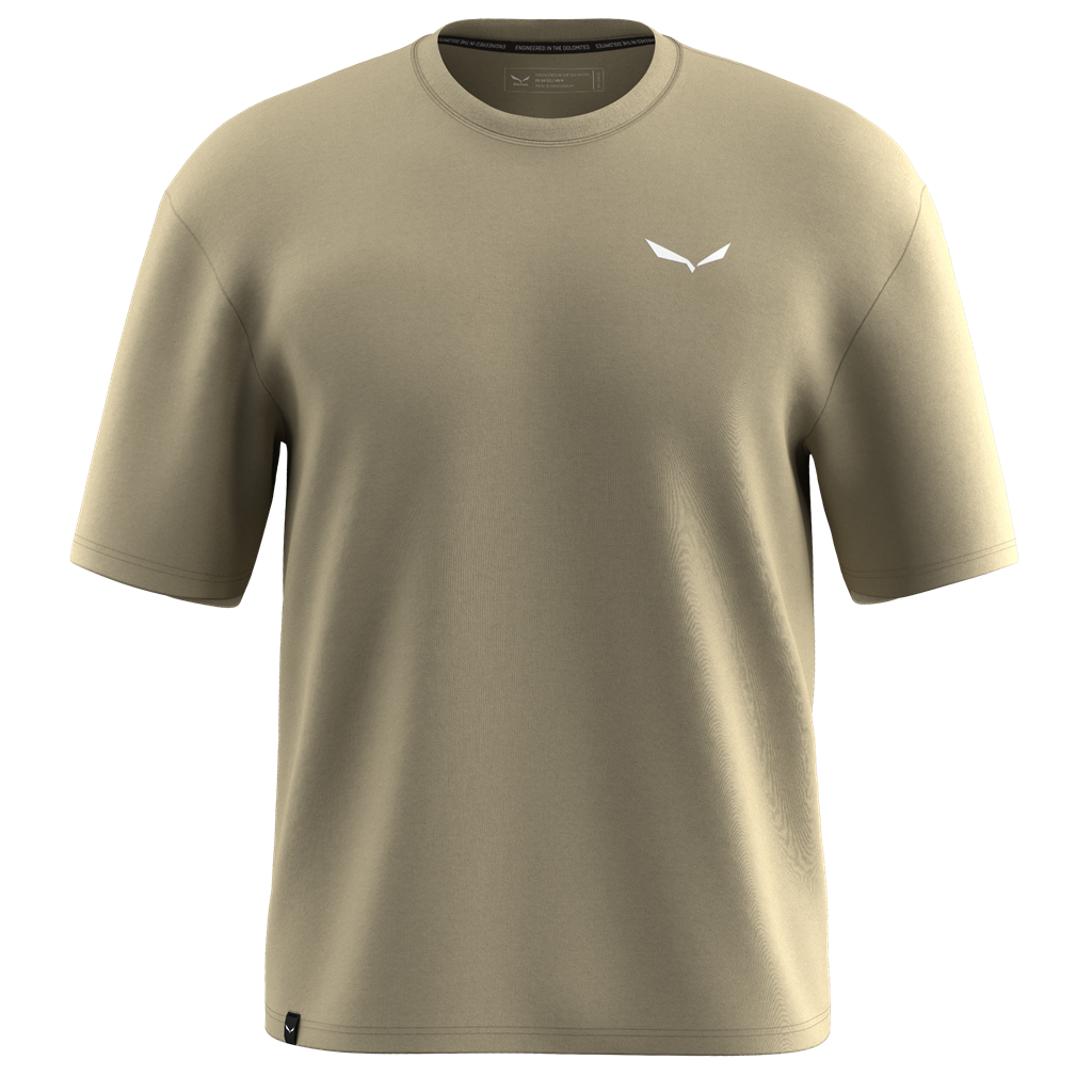 Salewa tričko Eagle Glacier Loose T-Shirt M quicksand Velikost: L