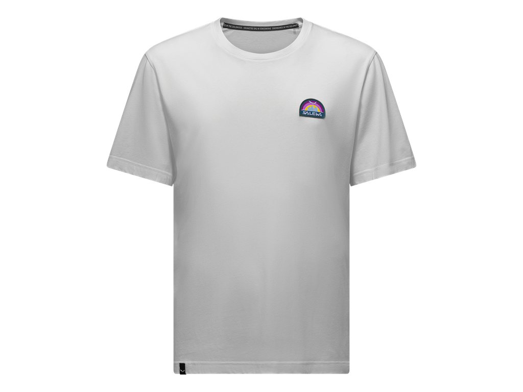Salewa tričko Eagle Anniversary T-Shirt M optical white Velikost: L