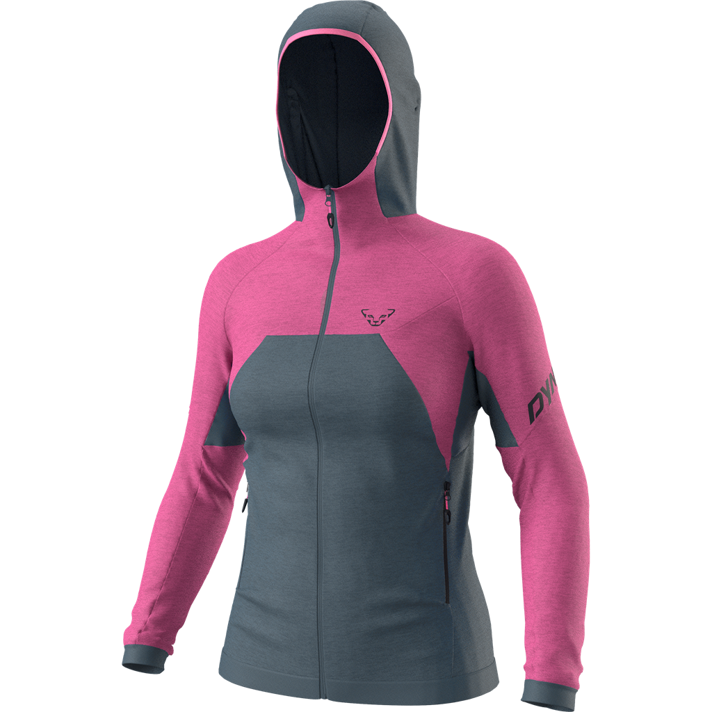Dynafit mikina Tour Wool Thermal W Hoody magenta Velikost: L