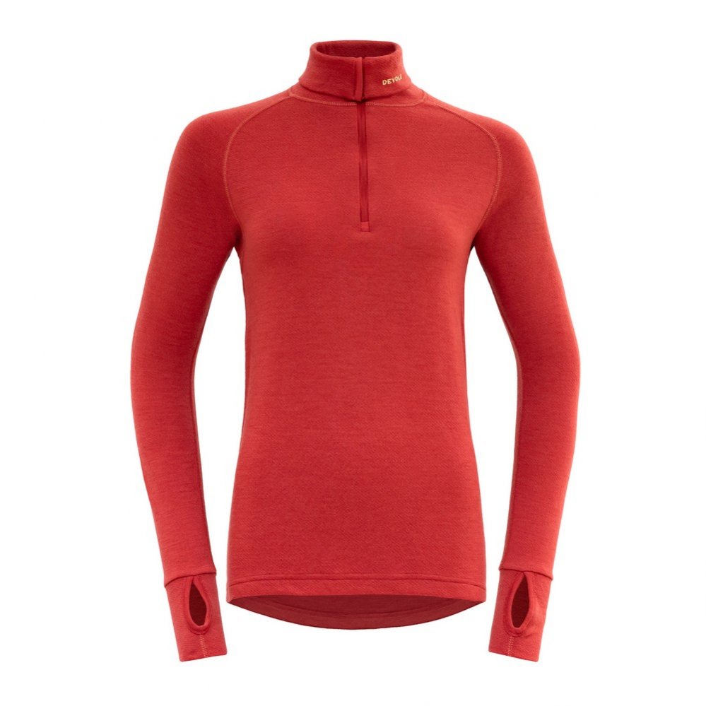 Devold tričko Expedition Merino 235 Z.Neck Ls W beauty Velikost: S