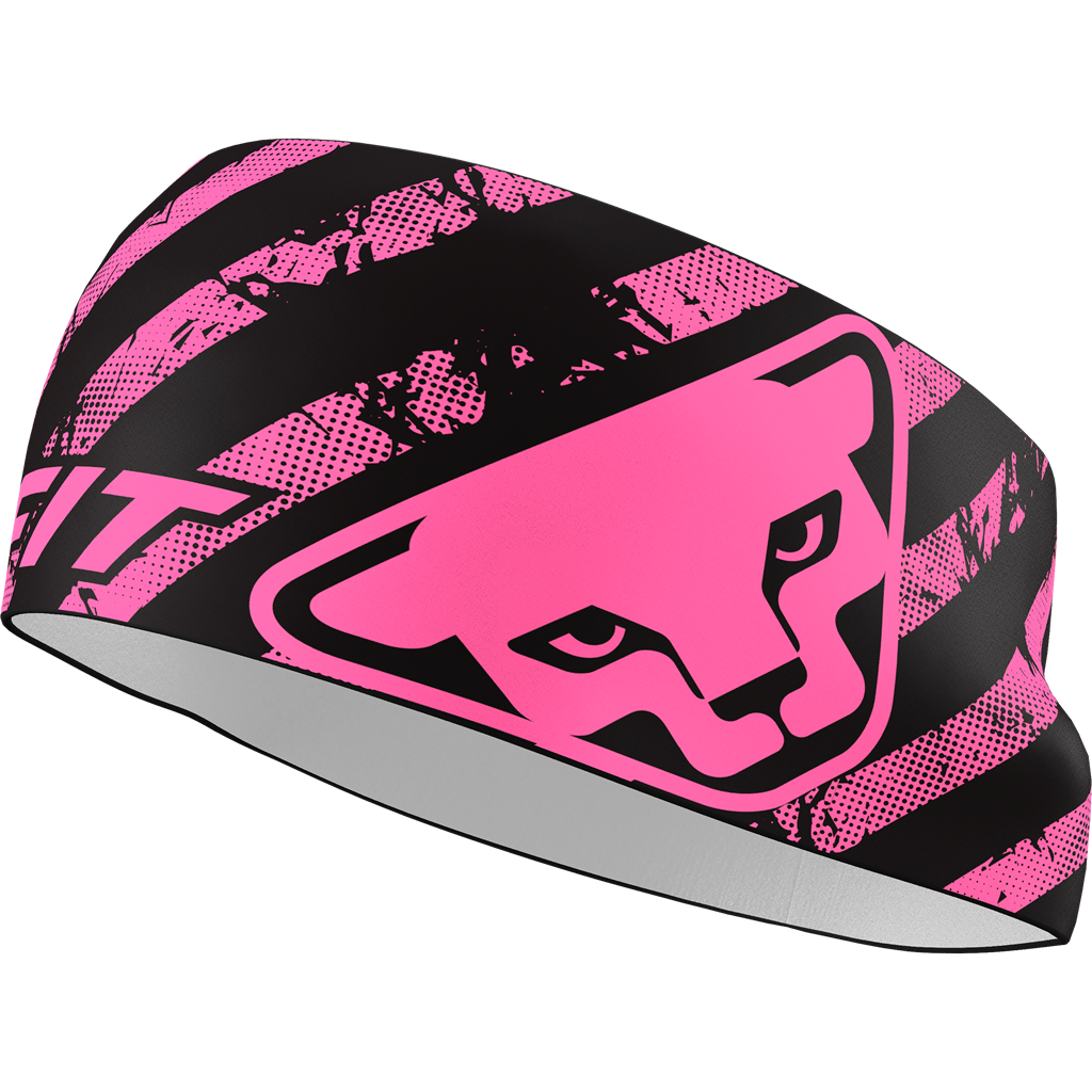 Dynafit čelenka Graphic Performance Headband cheeky pink-black out Velikost: UNI