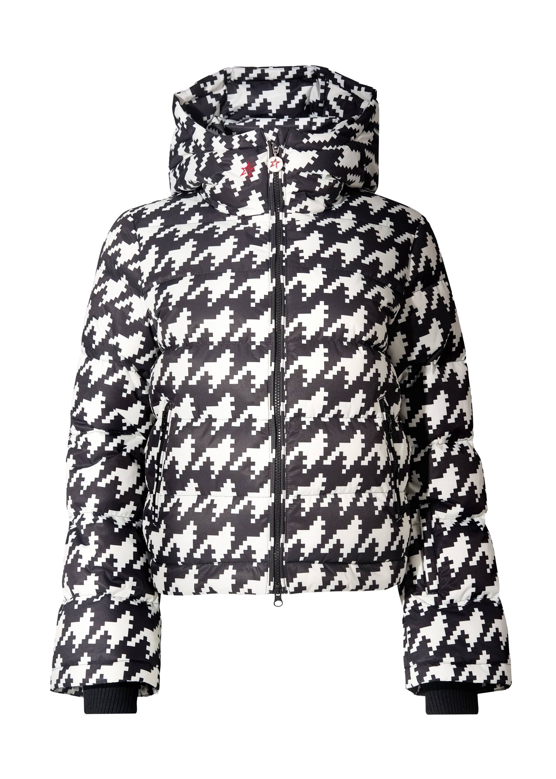 Perfect Moment bunda Polar Flare Ski Jacket Iii houdstooth - black snow white Velikost: L