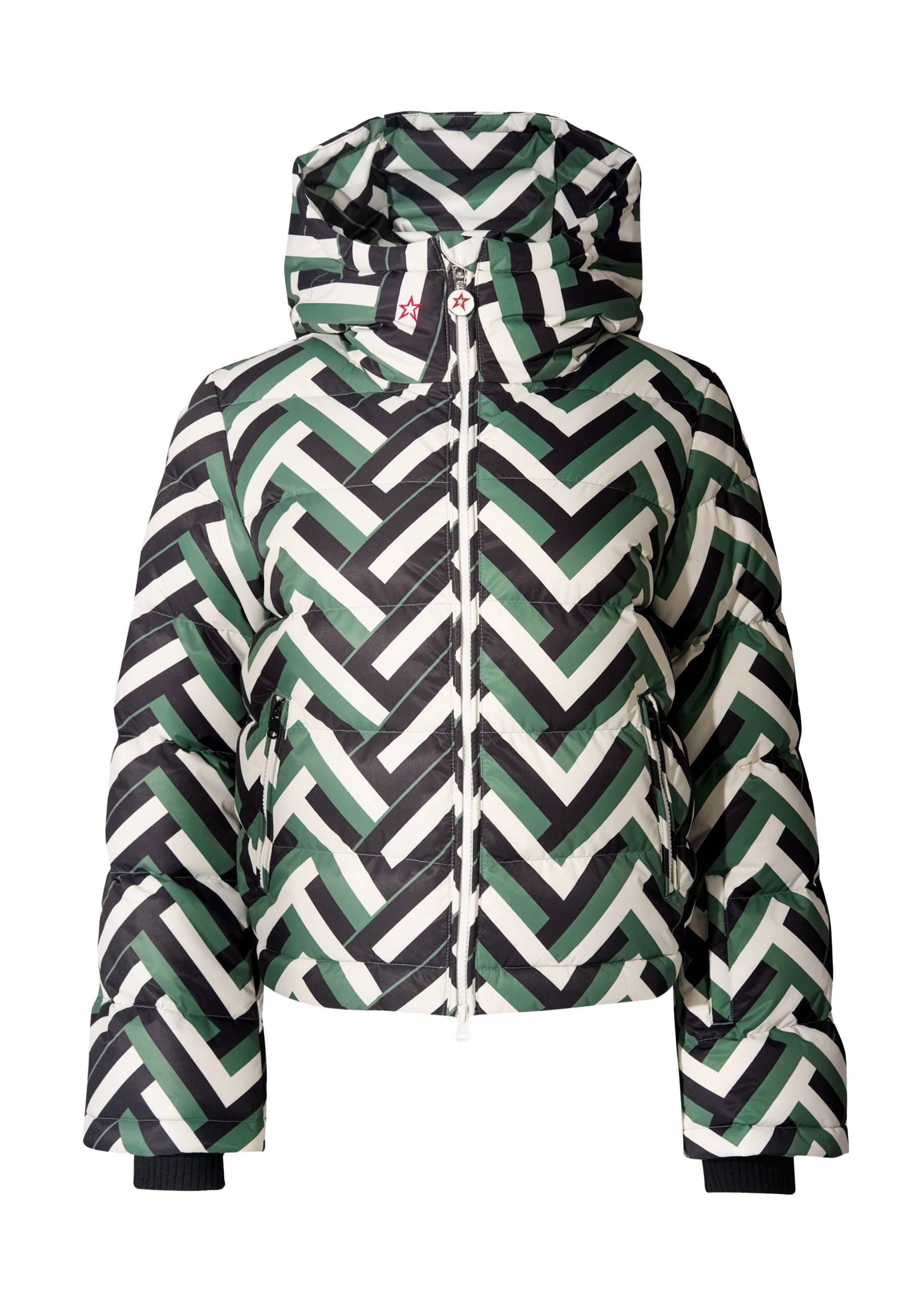Perfect Moment bunda Polar Flare Ski Jacket Iii waffle print - green Velikost: S