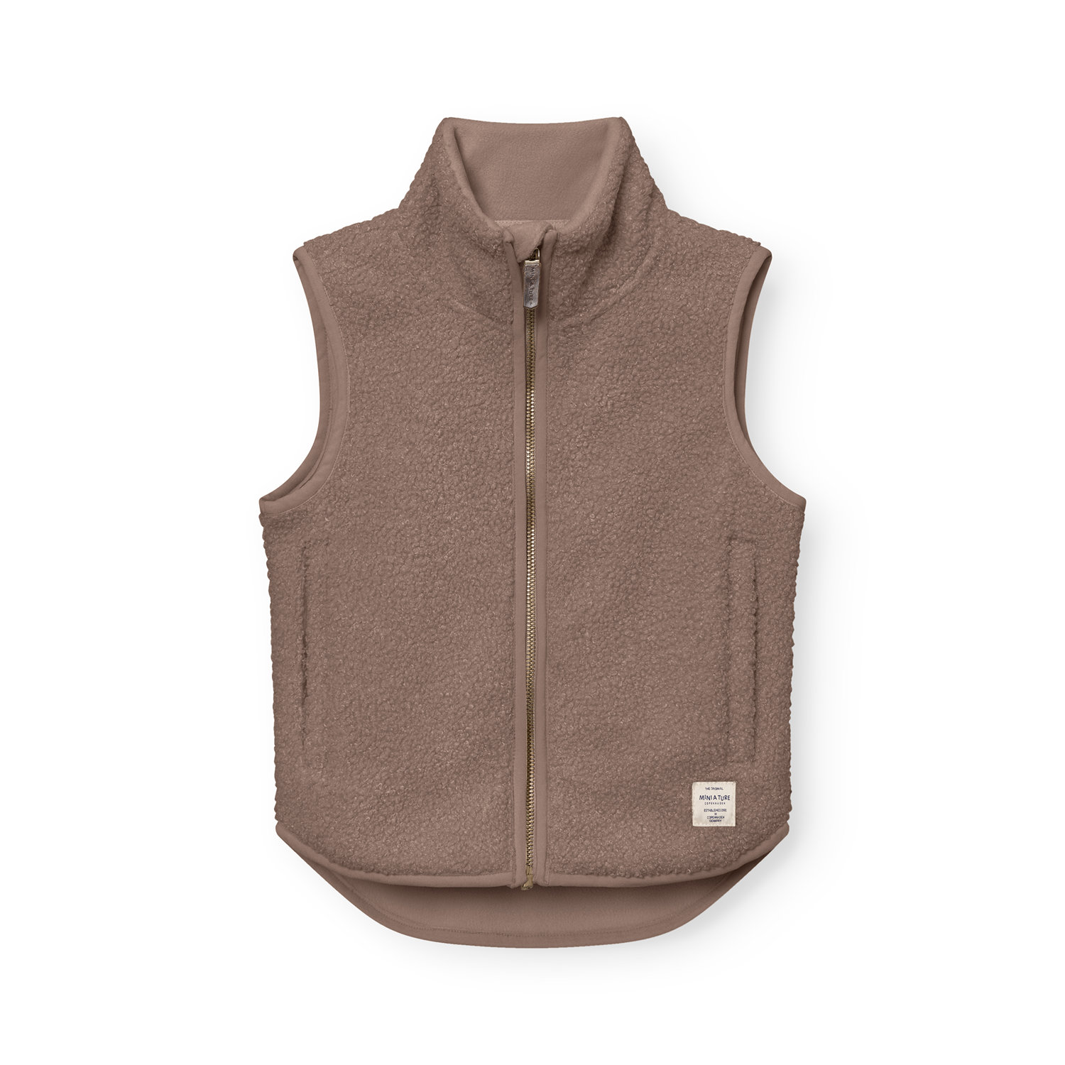 MINI A TURE vesta Matbattal grey brown Velikost: 104