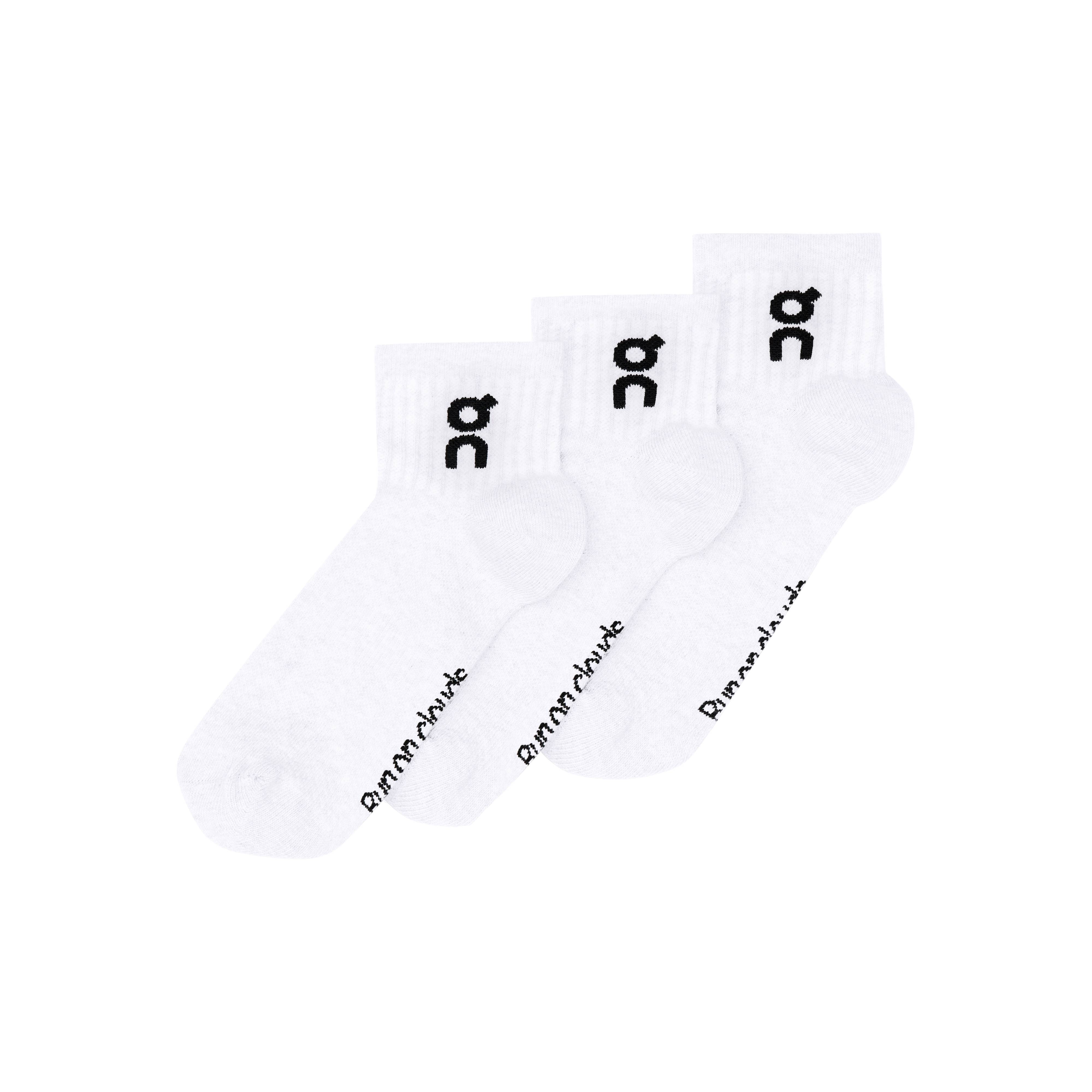 On ponožky Logo Sock Mid 3P white Velikost: S