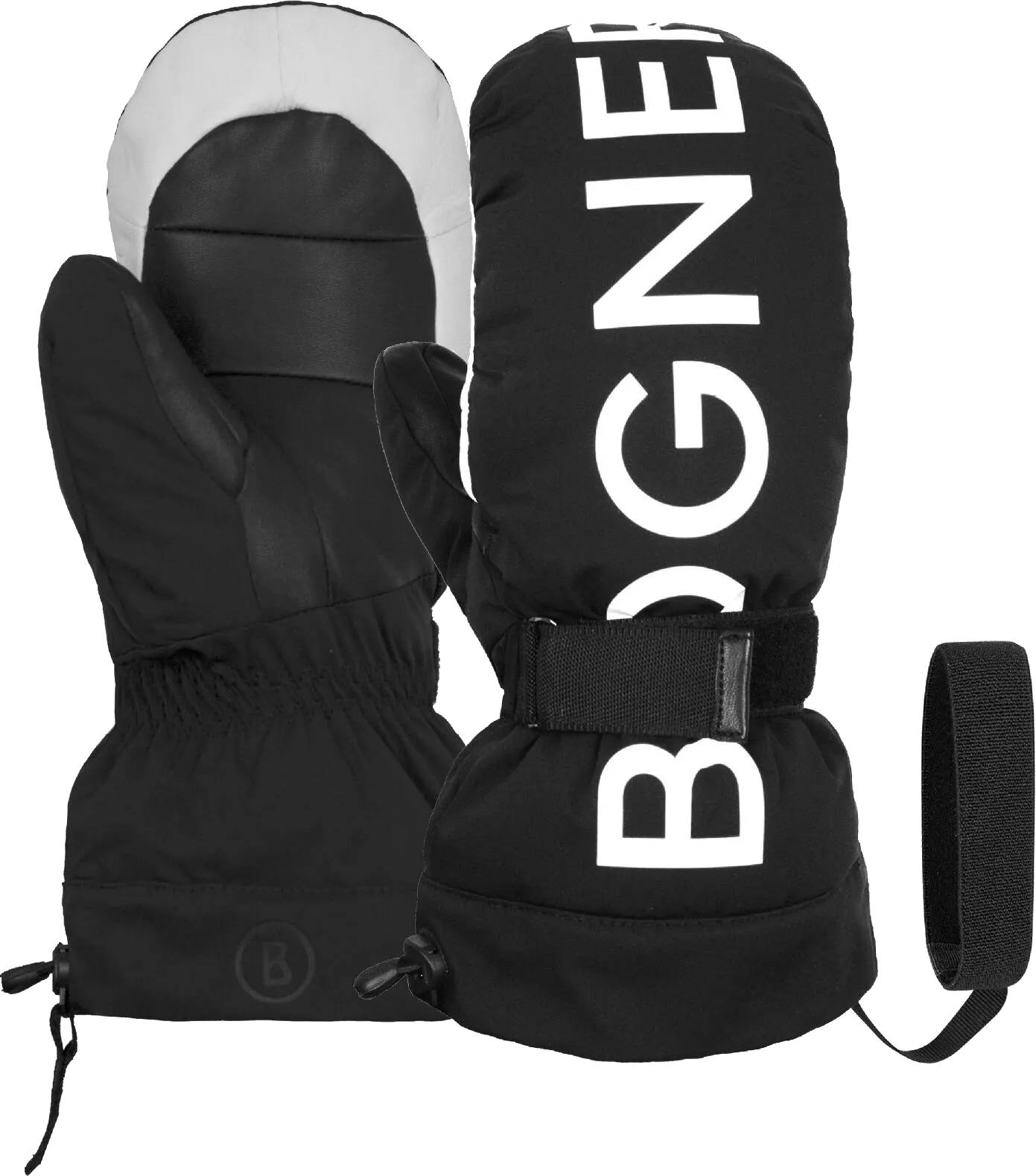 Bogner rukavice Orella black/off white Velikost: 8